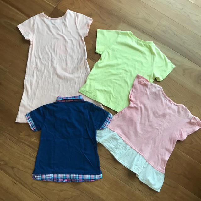 ベルメゾン(ベルメゾン)の120サイズ トップス&ワンピースセット キッズ/ベビー/マタニティのキッズ服女の子用(90cm~)(Tシャツ/カットソー)の商品写真