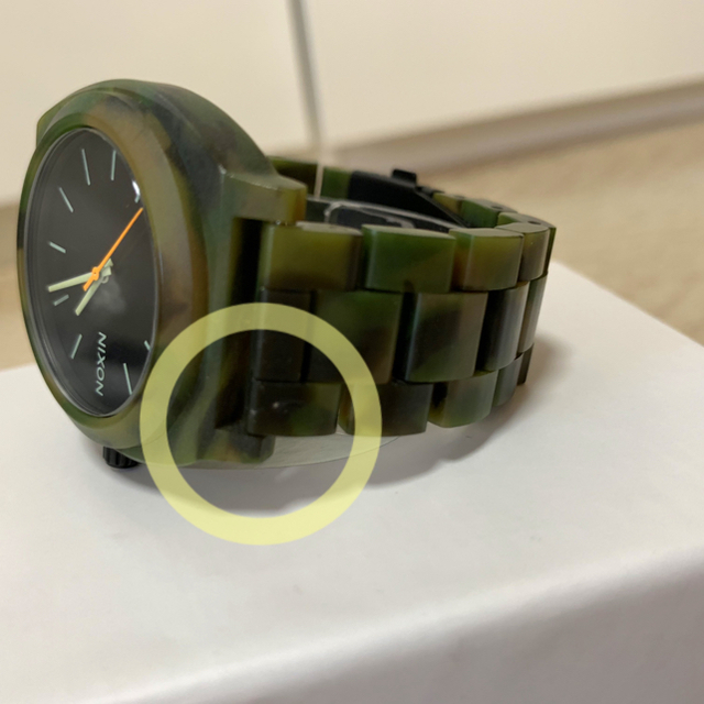NIXON(ニクソン)のNIXONTIME TELLER ACETATE カモフラージュ レディースのファッション小物(腕時計)の商品写真