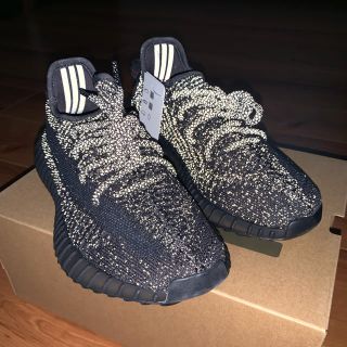 アディダス(adidas)のyeezy boost 350 v2 black reflective 22.5(スニーカー)