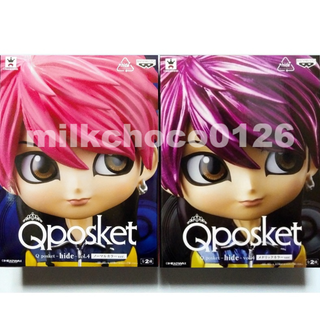 バンプレスト(BANPRESTO)のQ posket hide vol.4 全2種セット ※複数在庫有(ミュージシャン)