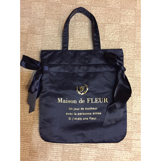 Maison de FLEUR - Maison de FLEUR トートバッグの通販 by ちゅんま's shop｜メゾンドフルールならラクマ