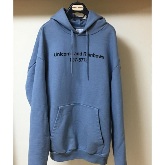 vetements ユニコーンパーカーオーバーサイズ