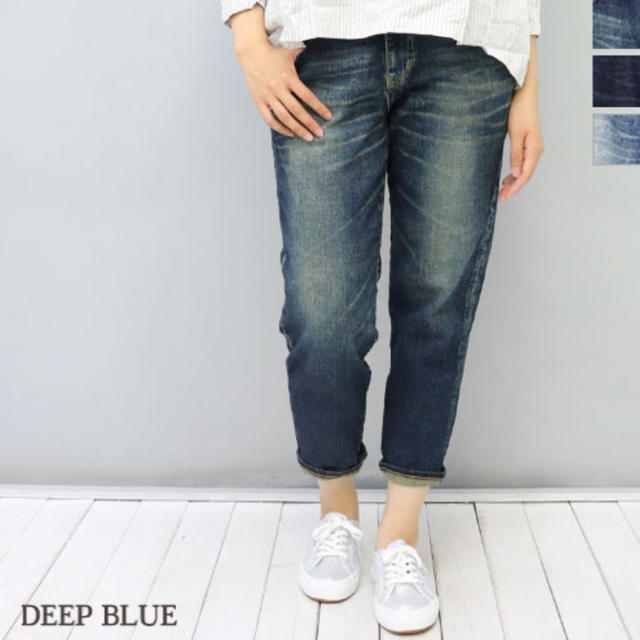DEEP BLUE(ディープブルー)のdeep blue ボーイフレンドデニム レディースのパンツ(デニム/ジーンズ)の商品写真