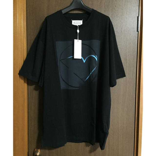 希少黒52新品 マルジェラ オーバーサイズ Tシャツ ビッグシルエット