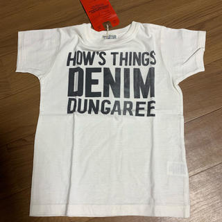 デニムダンガリー(DENIM DUNGAREE)の⭐︎専用です！⭐︎デニム&ダンガリー ロゴ半袖T 130 未使用(Tシャツ/カットソー)