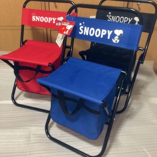 スヌーピー(SNOOPY)のスヌーピー バッグ付き 椅子(折り畳みイス)