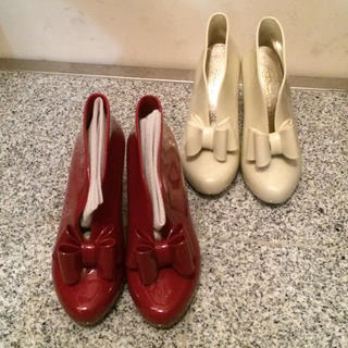 ランダ(RANDA)のRANDAのレインブーツ 赤(レインブーツ/長靴)