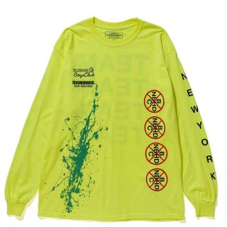 ネイバーフッド(NEIGHBORHOOD)のビリオネアボーイズクラブ ネイバーフッド ロンT 緑 M BBC ファレル(Tシャツ/カットソー(七分/長袖))