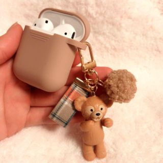 ダッフィー(ダッフィー)のAirpods ケース ダッフィー iPhone(ヘッドフォン/イヤフォン)