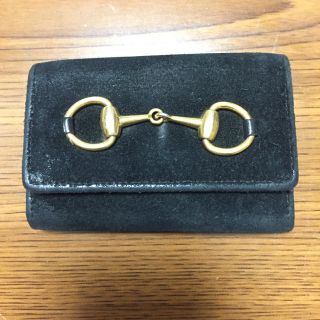 グッチ(Gucci)のジャンク品 GUCCI キーケース ブラック used品(キーケース)