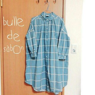 ビュルデサボン(bulle de savon)のビュルデサボン タイプライターワンピース(ひざ丈ワンピース)