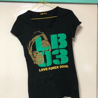 エルビーゼロスリー(LB-03)のLB-03のブラックＴシャツ(Tシャツ(半袖/袖なし))