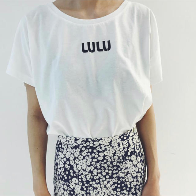 EDIT.FOR LULU(エディットフォールル)の⋆ EDIT FOR LULU ロゴTシャツ レディースのトップス(Tシャツ(半袖/袖なし))の商品写真