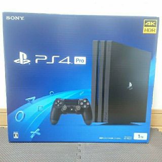 PlayStation4 - 新品・未使用 PS4 Pro 1TB ジェットブラック CUH-7200