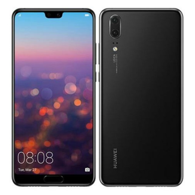 未開封・納品書付 HUAWEI P20 ブラック SIMフリー