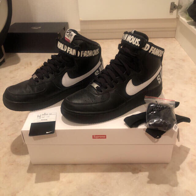 Supreme(シュプリーム)のabcd様専用 Supreme×Nike AIR FORCE1 HIGH メンズの靴/シューズ(スニーカー)の商品写真