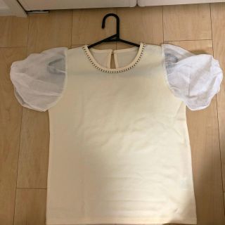 マジェスティックレゴン(MAJESTIC LEGON)のビジュートップス(Tシャツ(半袖/袖なし))