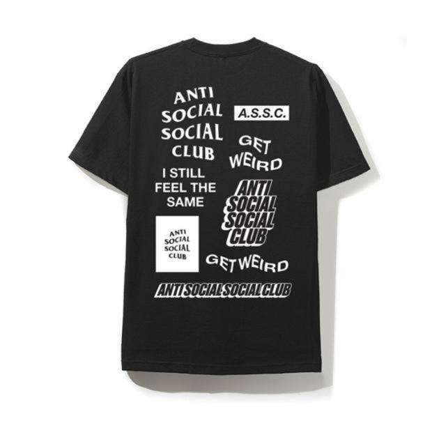 ANTI(アンチ)のANTI SOCIAL SOCIAL CLUB Bukake Black Tee メンズのトップス(Tシャツ/カットソー(半袖/袖なし))の商品写真