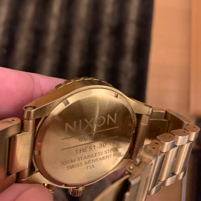 NIXON(ニクソン)のNIXON ゴールド メンズの時計(腕時計(アナログ))の商品写真