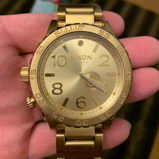 ニクソン(NIXON)のNIXON ゴールド(腕時計(アナログ))