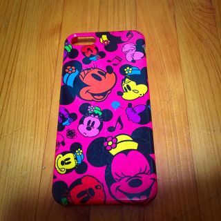 ディズニー(Disney)のミニー♡iPhone5ケース(モバイルケース/カバー)