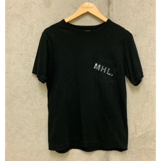 マーガレットハウエル(MARGARET HOWELL)のMHL×URBAN RESEARCH 半袖TシャツブラックLサイズ(Tシャツ/カットソー(半袖/袖なし))