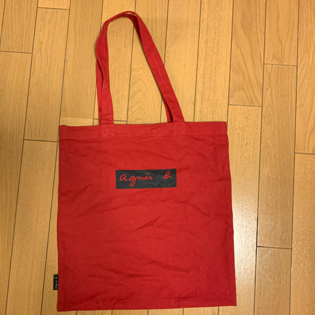agnes b.(アニエスベー)のアニエス・ベー トートバッグ 赤 レディースのバッグ(トートバッグ)の商品写真