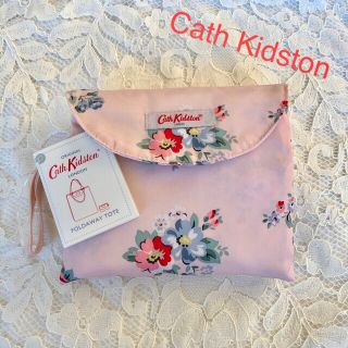 キャスキッドソン(Cath Kidston)の新品 キャスキッドソン エコバッグ ピンク トートバッグ 花柄(エコバッグ)