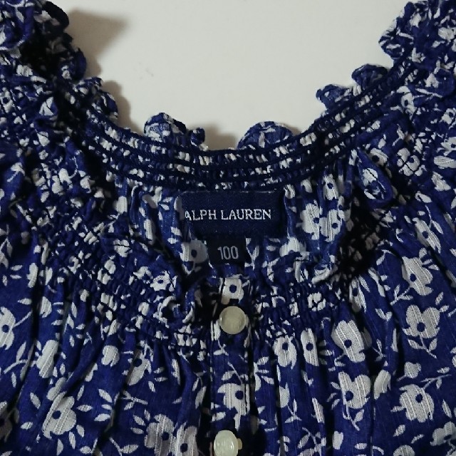 Ralph Lauren(ラルフローレン)のラルフローレン RALPH LAUREN チュニック 100cm キッズ/ベビー/マタニティのキッズ服女の子用(90cm~)(Tシャツ/カットソー)の商品写真