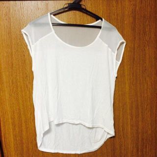ムルーア(MURUA)のMURUA シースルーTシャツ(Tシャツ(半袖/袖なし))