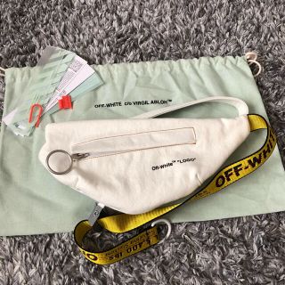 オフホワイト(OFF-WHITE)の新品！OFF-WHITE 完売 インダストリアルベルトバッグ 定価6.3万円(ボディーバッグ)