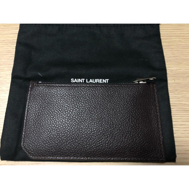 Saint Laurent(サンローラン)のサンローラン フラグメントジップポーチ メンズのファッション小物(コインケース/小銭入れ)の商品写真