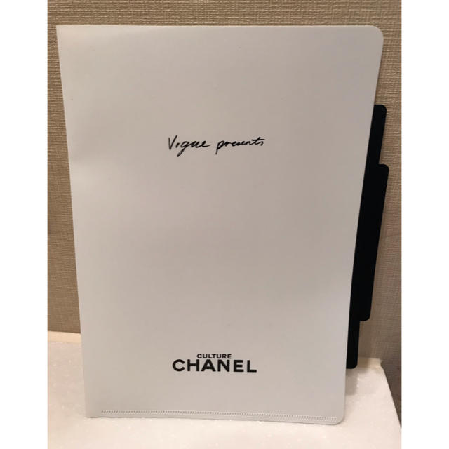 CHANEL(シャネル)のCHANEL ノベルティ クリアホルダー インテリア/住まい/日用品の文房具(ファイル/バインダー)の商品写真