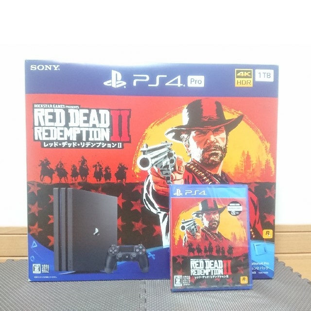 新品・未使用 PS4 Pro レッド・デッド・リデンプション2 パック