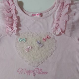 メゾピアノ(mezzo piano)のメゾピアノ mezzo piano シャツ 130cm(Tシャツ/カットソー)