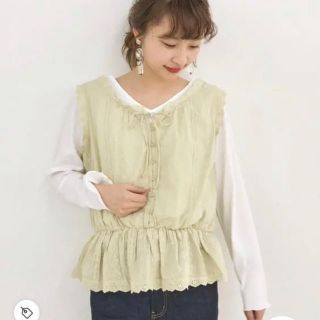 カスタネ(Kastane)の刺繍レースブラウス(シャツ/ブラウス(長袖/七分))