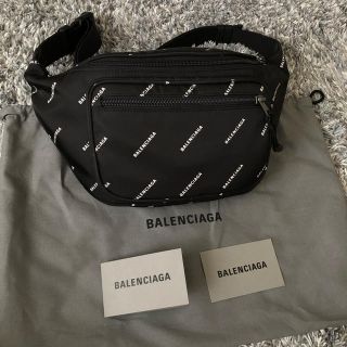 バレンシアガバッグ(BALENCIAGA BAG)の新品！BALENCIAGA ボディバッグ ウエストポーチ 定価10万円(ウエストポーチ)