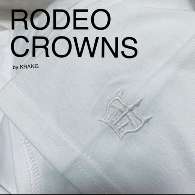 RODEO CROWNS WIDE BOWL(ロデオクラウンズワイドボウル)のrodeo crowns wide bowl Tシャツ 無地 ホワイト 白 メンズのトップス(Tシャツ/カットソー(半袖/袖なし))の商品写真