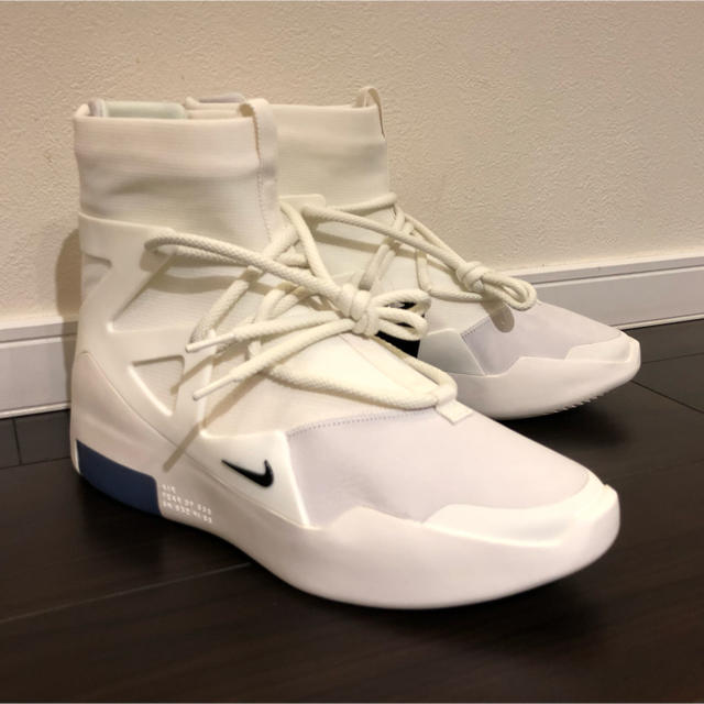 国内正規店購入 黒タグ付 air fear of god 1 sail