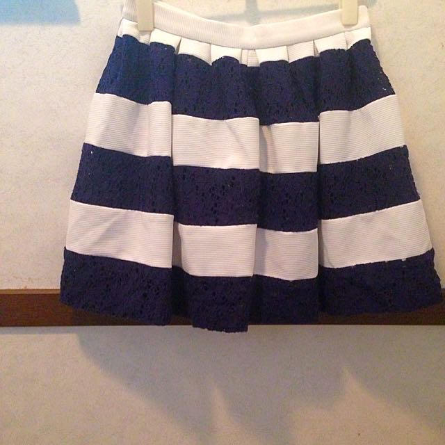 MERCURYDUO(マーキュリーデュオ)のMERCURY DUO♡ボーダースカート レディースのスカート(ミニスカート)の商品写真