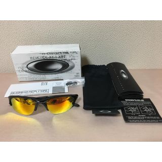 オークリー(Oakley)の【新品・未使用】オークリー サングラス ハーフジャケット ジェットブラック(サングラス/メガネ)