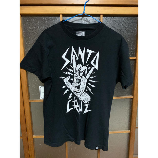 SANTA CRUZ サンタクルーズ  Tシャツ Mサイズ 黒 ブラック メンズのトップス(Tシャツ/カットソー(半袖/袖なし))の商品写真