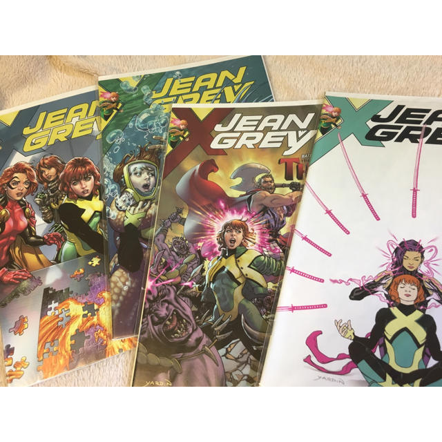 Marvel アメコミリーフ ジーン グレイ Jean Grey 4冊セットの通販 By レベッカ アメコミ 商品アップしています マーベルならラクマ