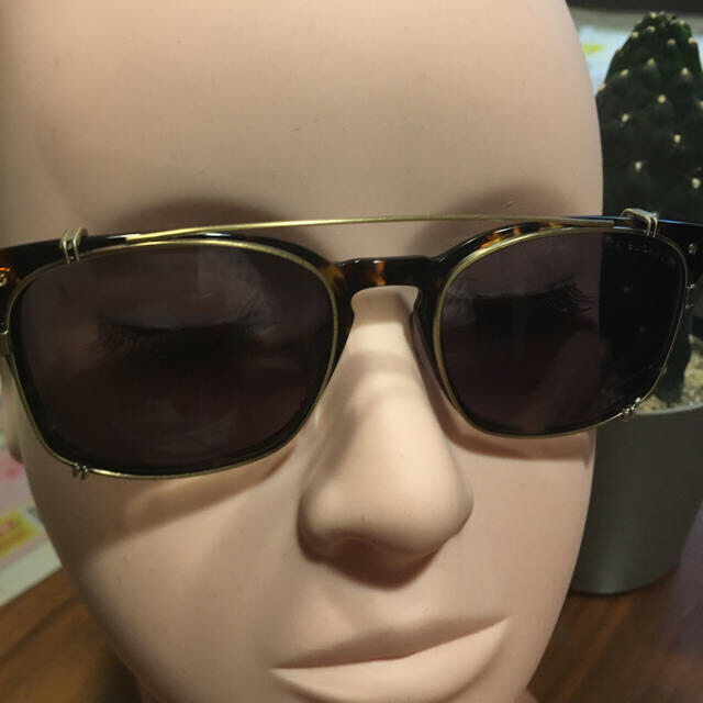 DITA(ディータ)のDITA BUCK EYE クリップT47 アンティーク18K  メンズのファッション小物(サングラス/メガネ)の商品写真