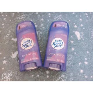 レディスピードスティック　65ｇ♡ invisible dry 2個セット♡(制汗/デオドラント剤)