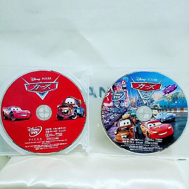 新品未再生♡カーズ&カーズ２ DVDセット  クリアケース  MovieNEX