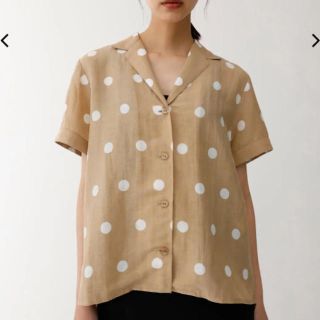 マウジー(moussy)のmoussy ドットシャツ(シャツ/ブラウス(半袖/袖なし))