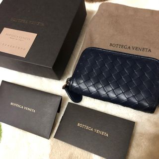 ボッテガヴェネタ(Bottega Veneta)のボッテガヴェネタ コインケース 小銭入れ ネイビー(コインケース/小銭入れ)