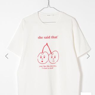 ニコアンド(niko and...)のshe said that tシャツ(Tシャツ(半袖/袖なし))