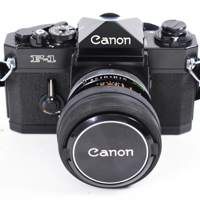 Canon キヤノン F-1 + FD 50mm 1：1.4 SSC レンズ
